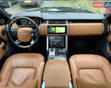 Черный Ленд Ровер Рендж Ровер, объемом двигателя 4.4 л и пробегом 154 тыс. км за 76500 $, фото 4 на Automoto.ua