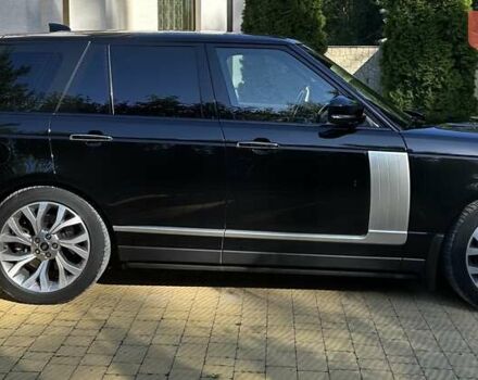 Ленд Ровер Рендж Ровер 2020 в Тернополе на Automoto.ua Черный Ленд Ровер Рендж Ровер, объемом двигателя 4.37 л и пробегом 143 тыс. км за 84999 $, фото 3 на Automoto.ua