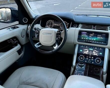 Черный Ленд Ровер Рендж Ровер, объемом двигателя 5 л и пробегом 125 тыс. км за 79900 $, фото 51 на Automoto.ua