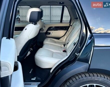 Черный Ленд Ровер Рендж Ровер, объемом двигателя 5 л и пробегом 125 тыс. км за 79900 $, фото 39 на Automoto.ua