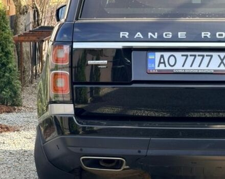 Черный Ленд Ровер Рендж Ровер, объемом двигателя 5 л и пробегом 78 тыс. км за 87000 $, фото 15 на Automoto.ua