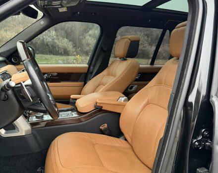 Черный Ленд Ровер Рендж Ровер, объемом двигателя 4.37 л и пробегом 95 тыс. км за 90500 $, фото 28 на Automoto.ua