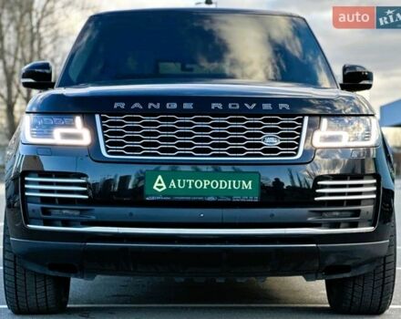Чорний Ленд Ровер Рендж Ровер, об'ємом двигуна 5 л та пробігом 122 тис. км за 79999 $, фото 4 на Automoto.ua