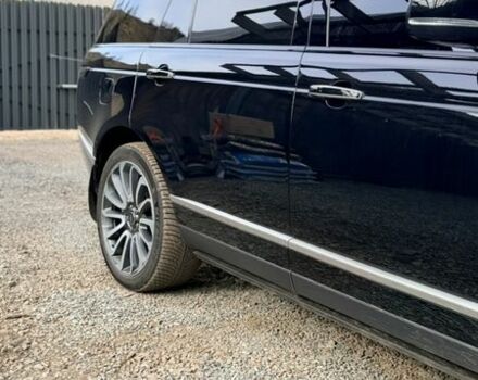 Черный Ленд Ровер Рендж Ровер, объемом двигателя 5 л и пробегом 78 тыс. км за 87000 $, фото 12 на Automoto.ua