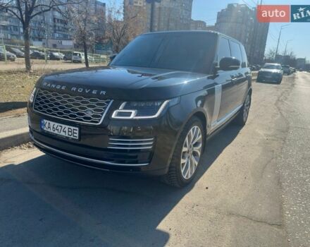 Черный Ленд Ровер Рендж Ровер, объемом двигателя 3 л и пробегом 34 тыс. км за 92900 $, фото 16 на Automoto.ua