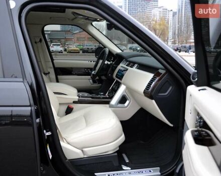 Чорний Ленд Ровер Рендж Ровер, об'ємом двигуна 5 л та пробігом 115 тис. км за 79999 $, фото 45 на Automoto.ua