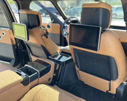 Черный Ленд Ровер Рендж Ровер, объемом двигателя 3 л и пробегом 106 тыс. км за 94900 $, фото 22 на Automoto.ua