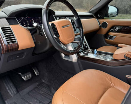 Черный Ленд Ровер Рендж Ровер, объемом двигателя 4.37 л и пробегом 95 тыс. км за 90500 $, фото 23 на Automoto.ua