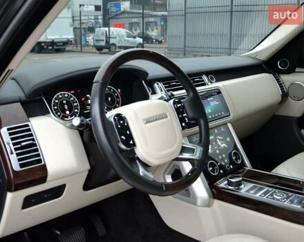 Чорний Ленд Ровер Рендж Ровер, об'ємом двигуна 5 л та пробігом 115 тис. км за 79999 $, фото 30 на Automoto.ua