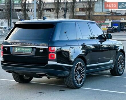 Черный Ленд Ровер Рендж Ровер, объемом двигателя 5 л и пробегом 125 тыс. км за 79900 $, фото 12 на Automoto.ua