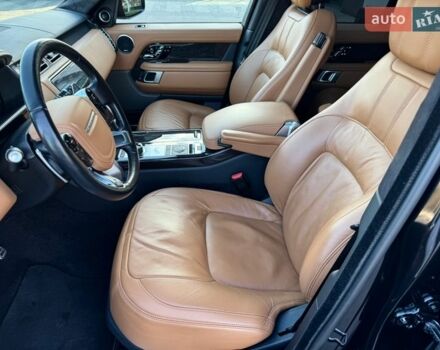 Чорний Ленд Ровер Рендж Ровер, об'ємом двигуна 3 л та пробігом 123 тис. км за 77000 $, фото 12 на Automoto.ua