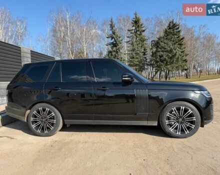 Черный Ленд Ровер Рендж Ровер, объемом двигателя 2.99 л и пробегом 114 тыс. км за 61500 $, фото 7 на Automoto.ua