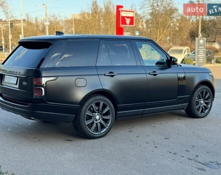 Чорний Ленд Ровер Рендж Ровер, об'ємом двигуна 3 л та пробігом 123 тис. км за 77000 $, фото 4 на Automoto.ua