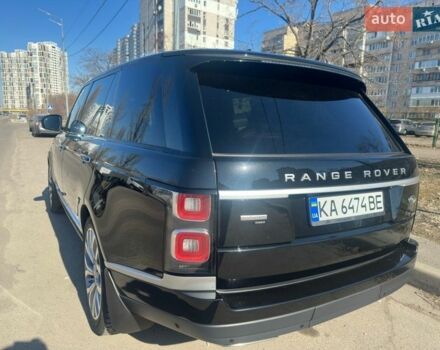 Черный Ленд Ровер Рендж Ровер, объемом двигателя 3 л и пробегом 34 тыс. км за 92900 $, фото 10 на Automoto.ua