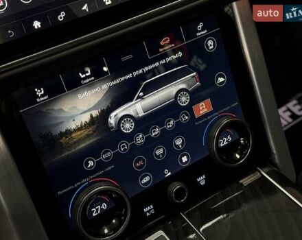 Черный Ленд Ровер Рендж Ровер, объемом двигателя 4.37 л и пробегом 139 тыс. км за 82500 $, фото 39 на Automoto.ua