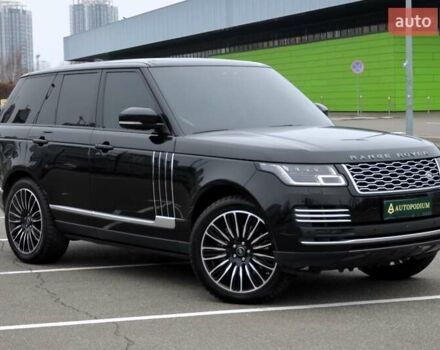 Черный Ленд Ровер Рендж Ровер, объемом двигателя 5 л и пробегом 115 тыс. км за 82999 $, фото 1 на Automoto.ua