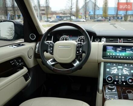 Черный Ленд Ровер Рендж Ровер, объемом двигателя 5 л и пробегом 115 тыс. км за 82999 $, фото 51 на Automoto.ua