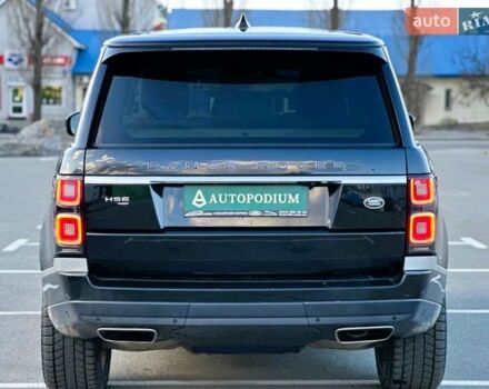 Чорний Ленд Ровер Рендж Ровер, об'ємом двигуна 5 л та пробігом 122 тис. км за 79999 $, фото 13 на Automoto.ua