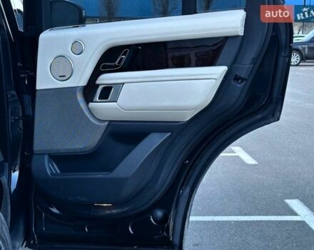 Черный Ленд Ровер Рендж Ровер, объемом двигателя 5 л и пробегом 125 тыс. км за 79900 $, фото 40 на Automoto.ua