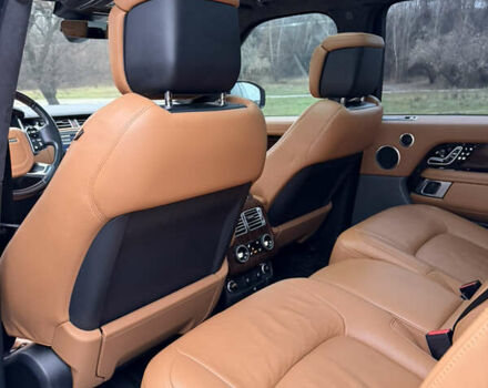 Черный Ленд Ровер Рендж Ровер, объемом двигателя 4.37 л и пробегом 95 тыс. км за 90500 $, фото 37 на Automoto.ua