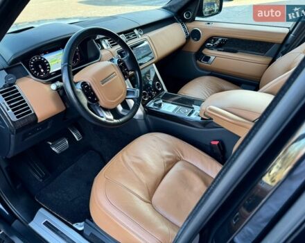 Чорний Ленд Ровер Рендж Ровер, об'ємом двигуна 3 л та пробігом 123 тис. км за 77000 $, фото 11 на Automoto.ua