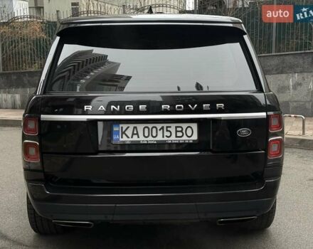 Чорний Ленд Ровер Рендж Ровер, об'ємом двигуна 3 л та пробігом 100 тис. км за 63000 $, фото 9 на Automoto.ua