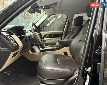 Чорний Ленд Ровер Рендж Ровер, об'ємом двигуна 3 л та пробігом 100 тис. км за 63000 $, фото 12 на Automoto.ua