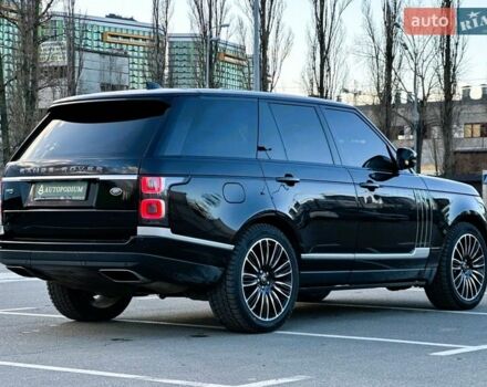 Чорний Ленд Ровер Рендж Ровер, об'ємом двигуна 5 л та пробігом 122 тис. км за 79999 $, фото 10 на Automoto.ua