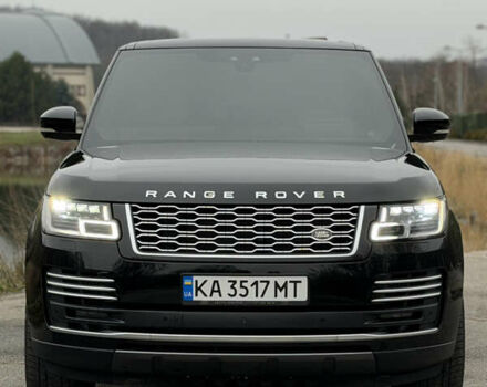 Черный Ленд Ровер Рендж Ровер, объемом двигателя 4.37 л и пробегом 95 тыс. км за 90500 $, фото 2 на Automoto.ua