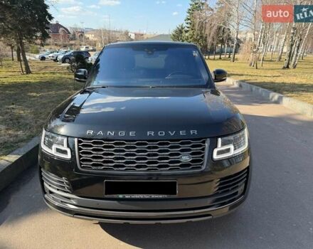 Черный Ленд Ровер Рендж Ровер, объемом двигателя 2.99 л и пробегом 114 тыс. км за 61500 $, фото 3 на Automoto.ua