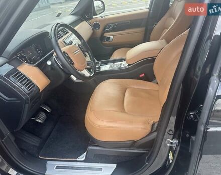 Черный Ленд Ровер Рендж Ровер, объемом двигателя 4.37 л и пробегом 29 тыс. км за 97000 $, фото 15 на Automoto.ua