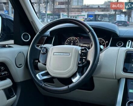Черный Ленд Ровер Рендж Ровер, объемом двигателя 5 л и пробегом 125 тыс. км за 79900 $, фото 54 на Automoto.ua
