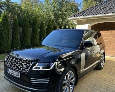 Ленд Ровер Рендж Ровер 2020 в Тернополе на Automoto.ua Черный Ленд Ровер Рендж Ровер, объемом двигателя 4.37 л и пробегом 143 тыс. км за 84999 $, фото 6 на Automoto.ua