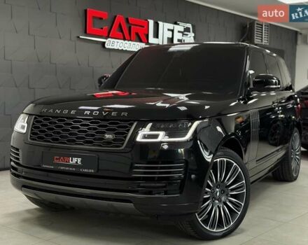 Черный Ленд Ровер Рендж Ровер, объемом двигателя 4.37 л и пробегом 139 тыс. км за 82500 $, фото 2 на Automoto.ua