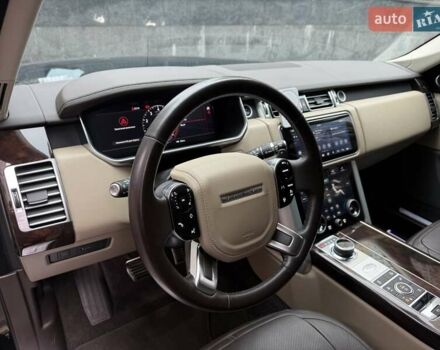 Чорний Ленд Ровер Рендж Ровер, об'ємом двигуна 3 л та пробігом 100 тис. км за 63000 $, фото 14 на Automoto.ua