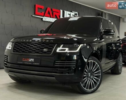 Черный Ленд Ровер Рендж Ровер, объемом двигателя 4.37 л и пробегом 139 тыс. км за 82500 $, фото 3 на Automoto.ua