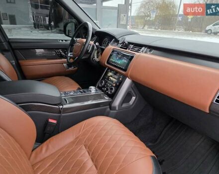 Чорний Ленд Ровер Рендж Ровер, об'ємом двигуна 5 л та пробігом 118 тис. км за 90000 $, фото 11 на Automoto.ua