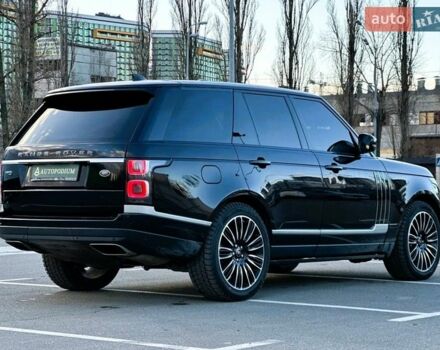 Черный Ленд Ровер Рендж Ровер, объемом двигателя 5 л и пробегом 125 тыс. км за 79900 $, фото 11 на Automoto.ua