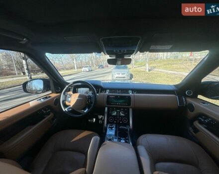 Черный Ленд Ровер Рендж Ровер, объемом двигателя 3 л и пробегом 34 тыс. км за 92900 $, фото 8 на Automoto.ua