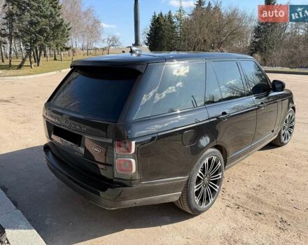 Черный Ленд Ровер Рендж Ровер, объемом двигателя 2.99 л и пробегом 114 тыс. км за 61500 $, фото 4 на Automoto.ua
