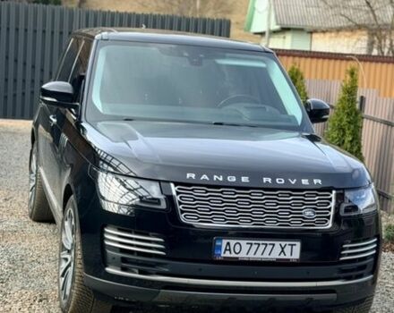Черный Ленд Ровер Рендж Ровер, объемом двигателя 5 л и пробегом 78 тыс. км за 87000 $, фото 4 на Automoto.ua