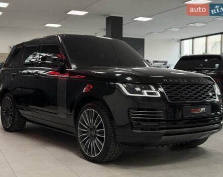 Черный Ленд Ровер Рендж Ровер, объемом двигателя 4.37 л и пробегом 139 тыс. км за 82500 $, фото 11 на Automoto.ua