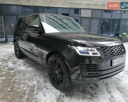 Черный Ленд Ровер Рендж Ровер, объемом двигателя 5 л и пробегом 113 тыс. км за 82000 $, фото 1 на Automoto.ua