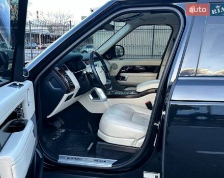 Черный Ленд Ровер Рендж Ровер, объемом двигателя 5 л и пробегом 125 тыс. км за 79900 $, фото 32 на Automoto.ua