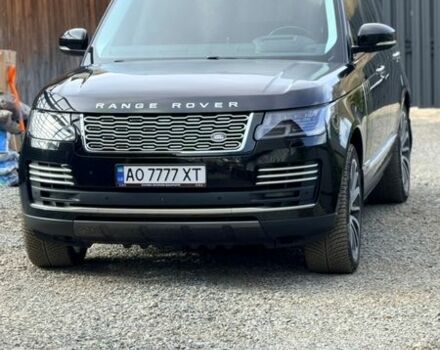 Черный Ленд Ровер Рендж Ровер, объемом двигателя 5 л и пробегом 78 тыс. км за 87000 $, фото 5 на Automoto.ua