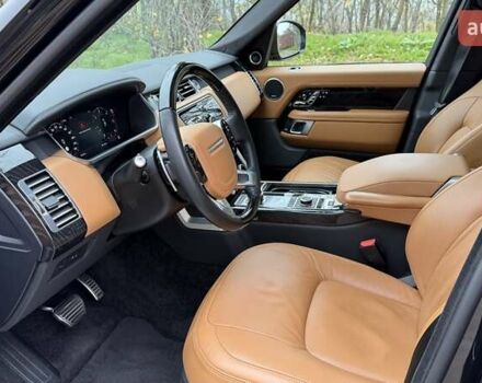 Черный Ленд Ровер Рендж Ровер, объемом двигателя 4.37 л и пробегом 52 тыс. км за 115000 $, фото 16 на Automoto.ua