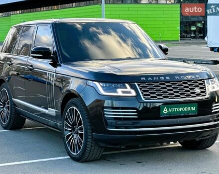 Чорний Ленд Ровер Рендж Ровер, об'ємом двигуна 5 л та пробігом 122 тис. км за 79999 $, фото 8 на Automoto.ua