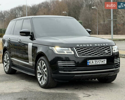 Черный Ленд Ровер Рендж Ровер, объемом двигателя 4.37 л и пробегом 95 тыс. км за 90500 $, фото 3 на Automoto.ua
