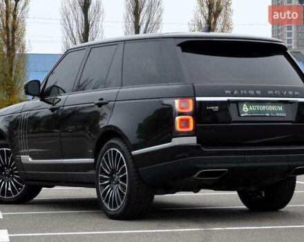 Черный Ленд Ровер Рендж Ровер, объемом двигателя 5 л и пробегом 115 тыс. км за 82999 $, фото 5 на Automoto.ua
