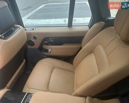 Черный Ленд Ровер Рендж Ровер, объемом двигателя 4.37 л и пробегом 29 тыс. км за 97000 $, фото 8 на Automoto.ua